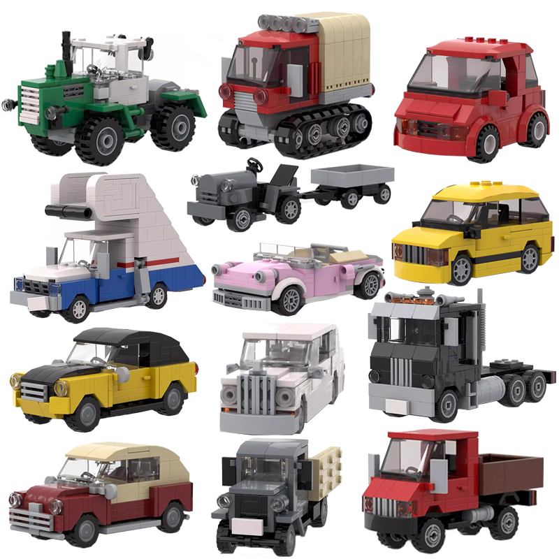 MOC City Mini Coche, Tractor,  - Victor Racket Jetspeed reseña y precio